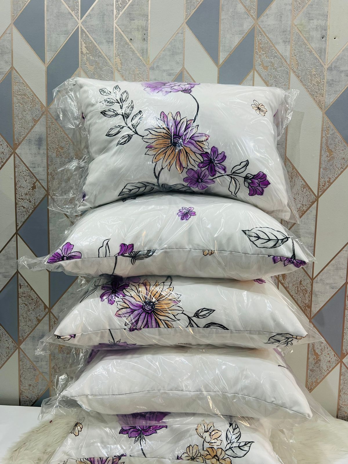 Pack Mkhaded - 5 Oreillers Imprimés 45x65cm