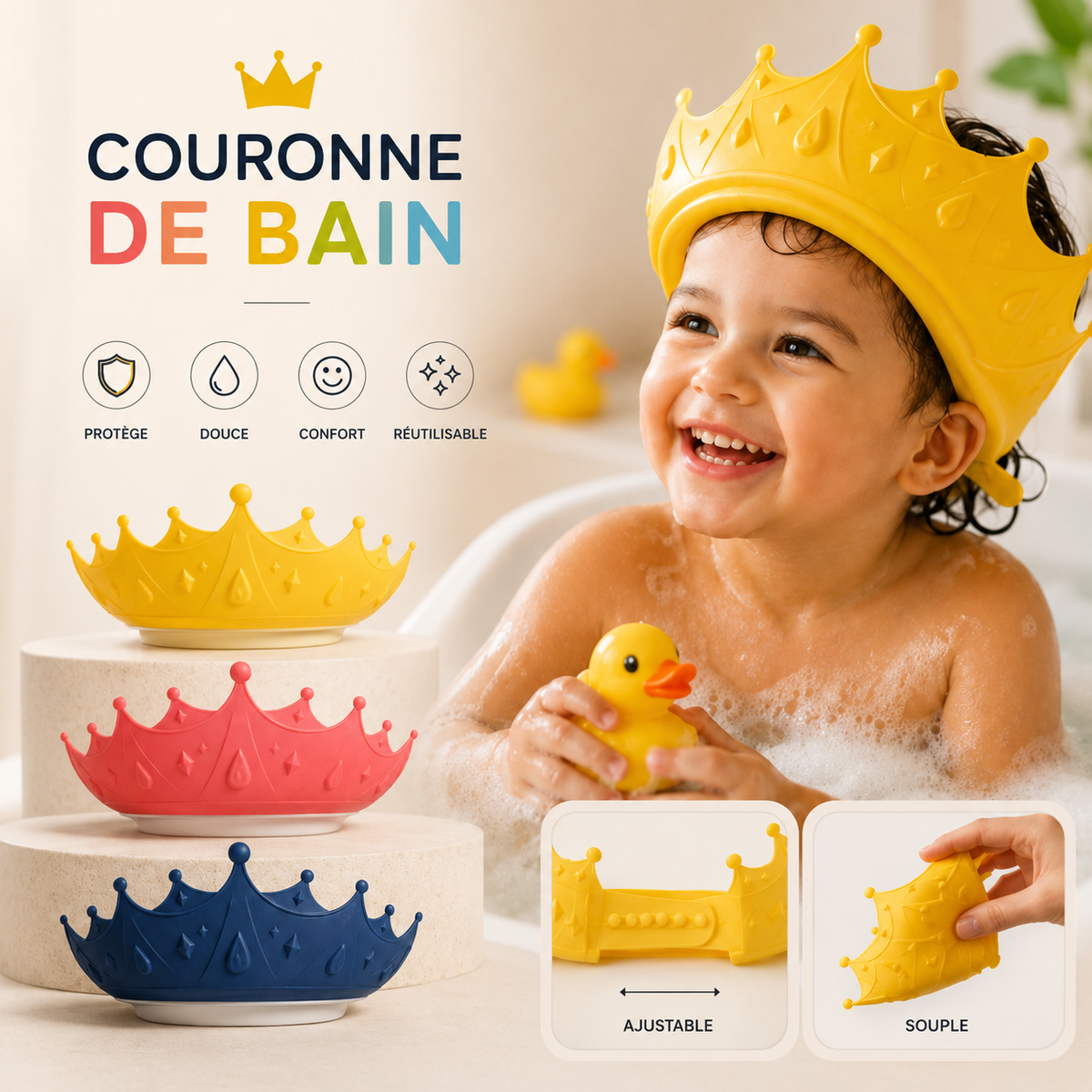couronne de douche
