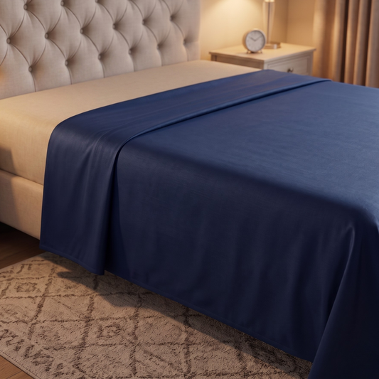 Drap Plat en Poly-coton