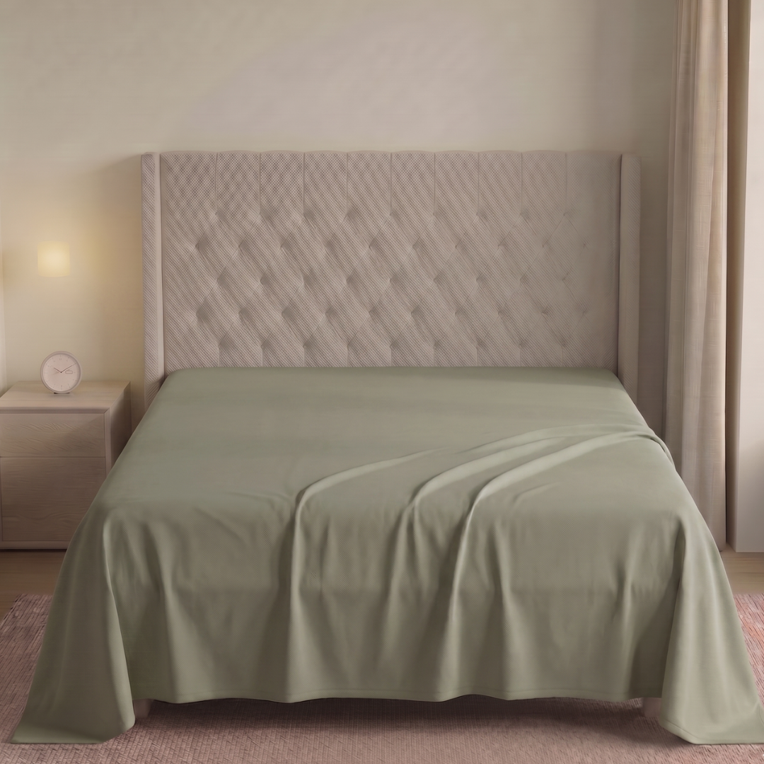 Drap Plat en Poly-coton