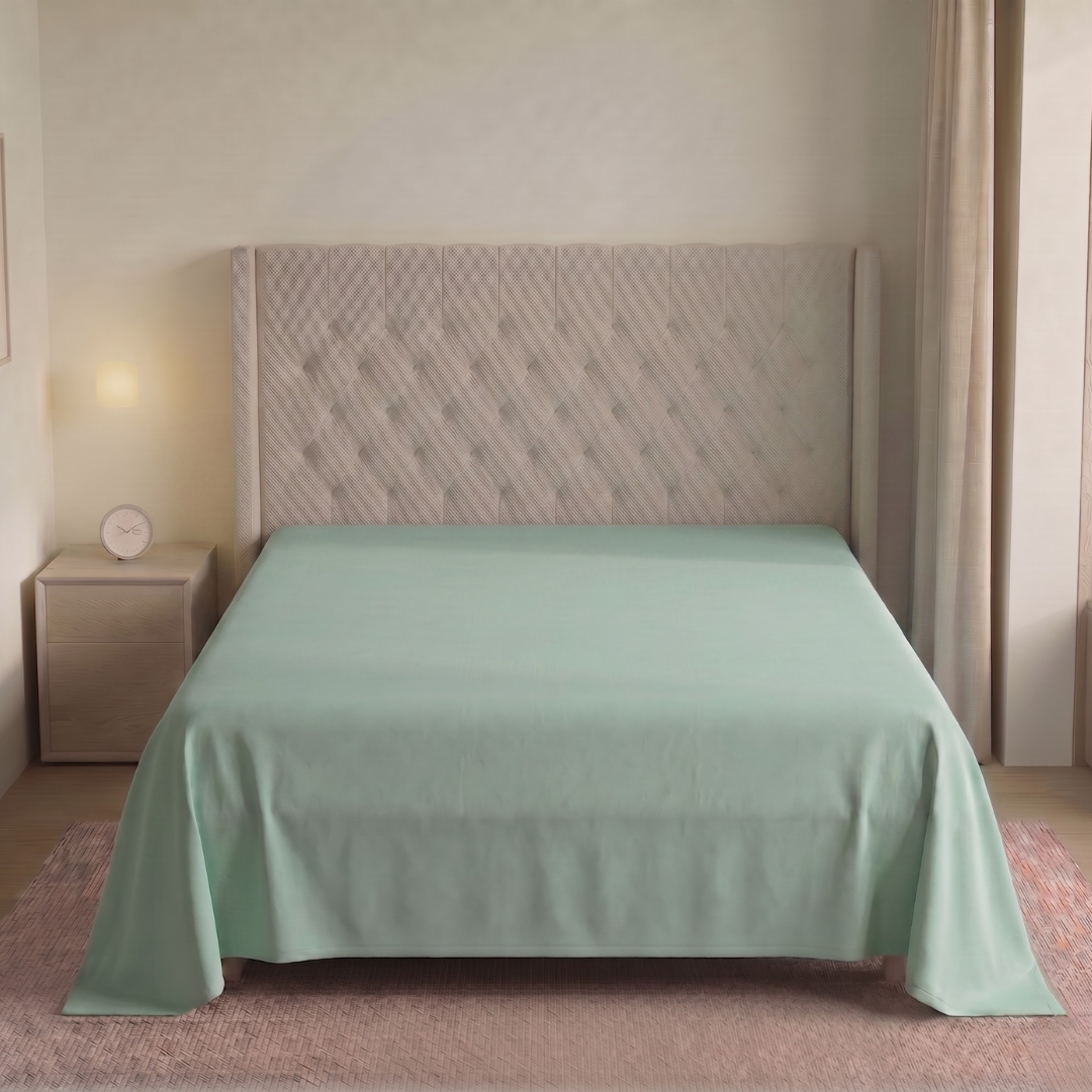 Drap Plat en Poly-coton