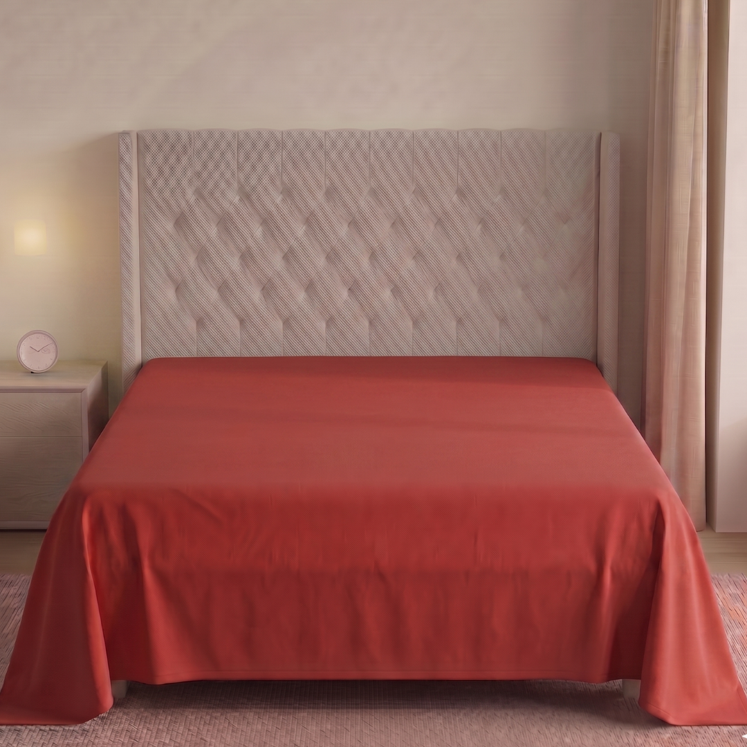 Drap Plat en Poly-coton
