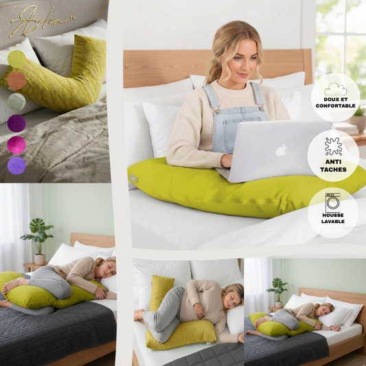 Coussin Polyvalent et Multifonctions Forme V