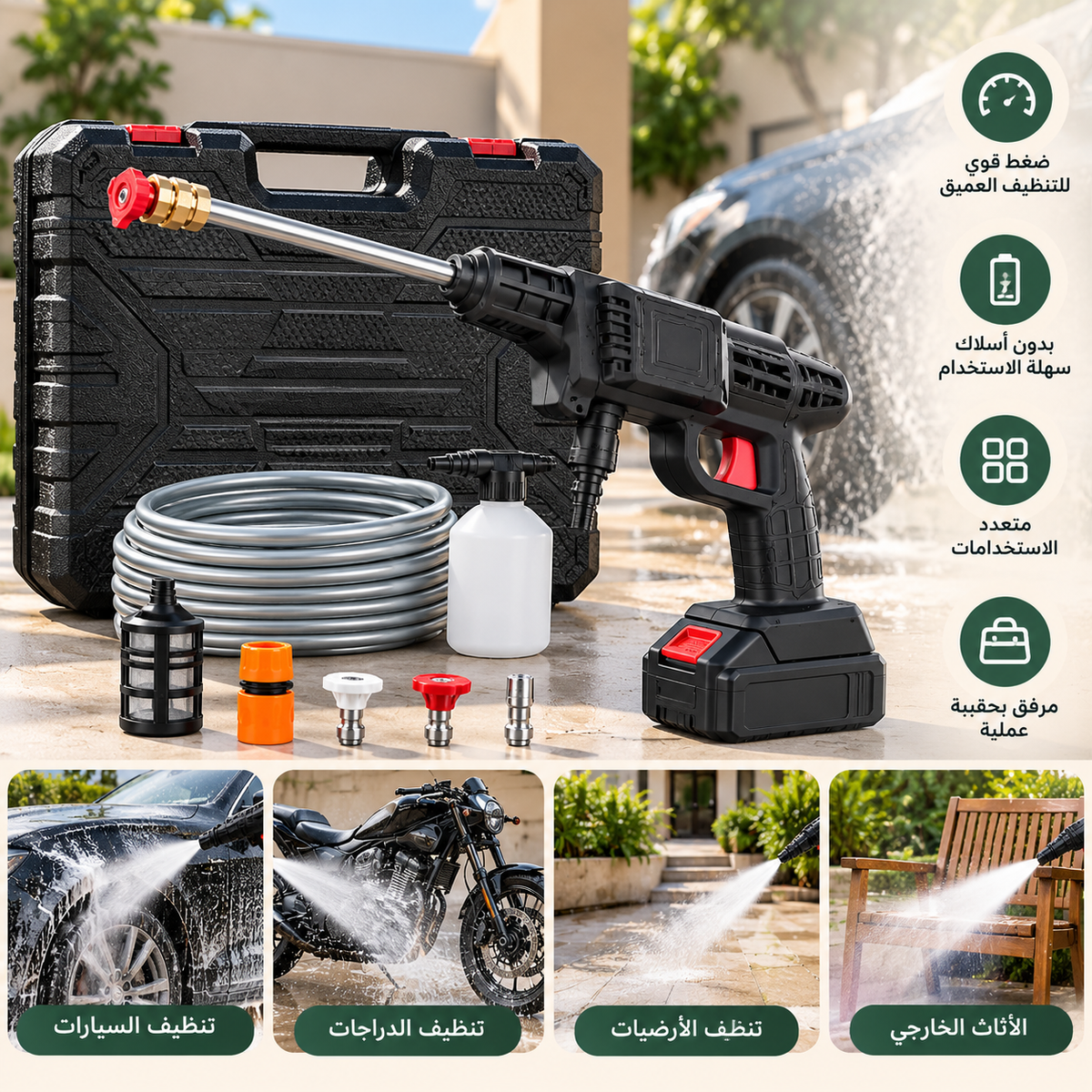 nettoyeur haute pression portable