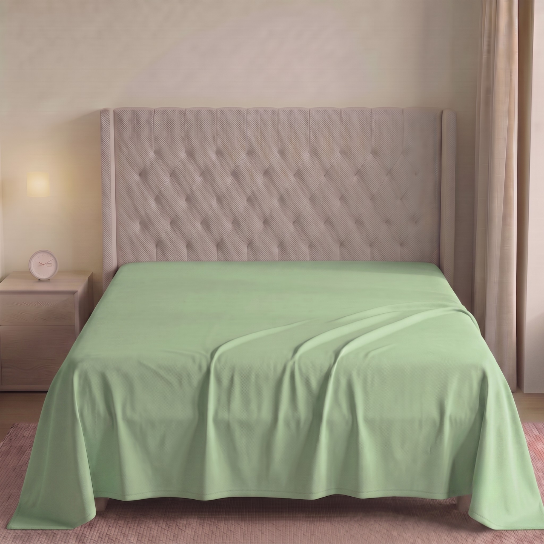 Drap Plat en Poly-coton