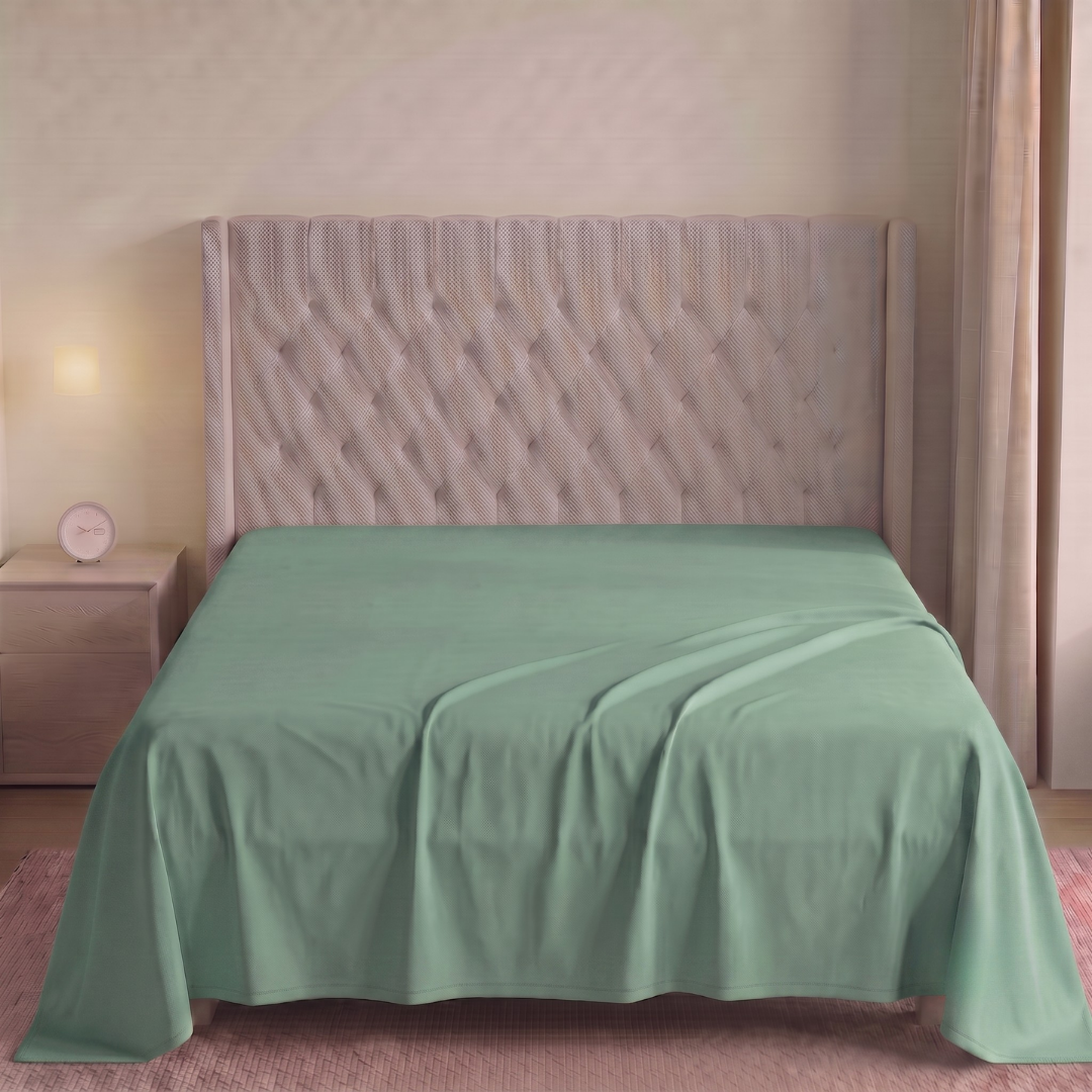 Drap Plat en Poly-coton