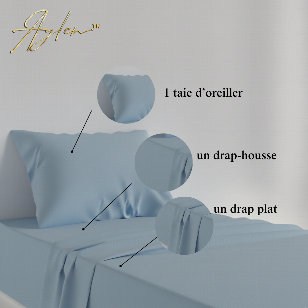 Parure de Lit en Poly-Coton