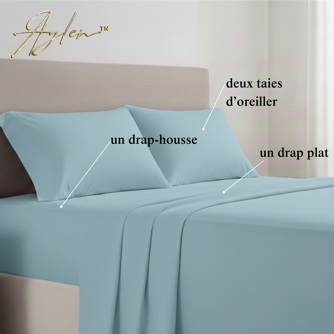 Parure de Lit en Poly-Coton