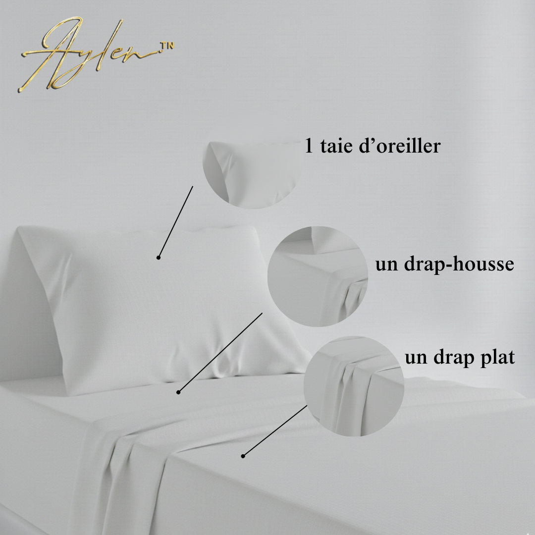 Parure de Lit en Poly-Coton