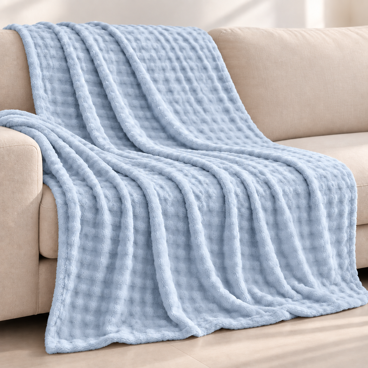Plaid Polaire Bubble
