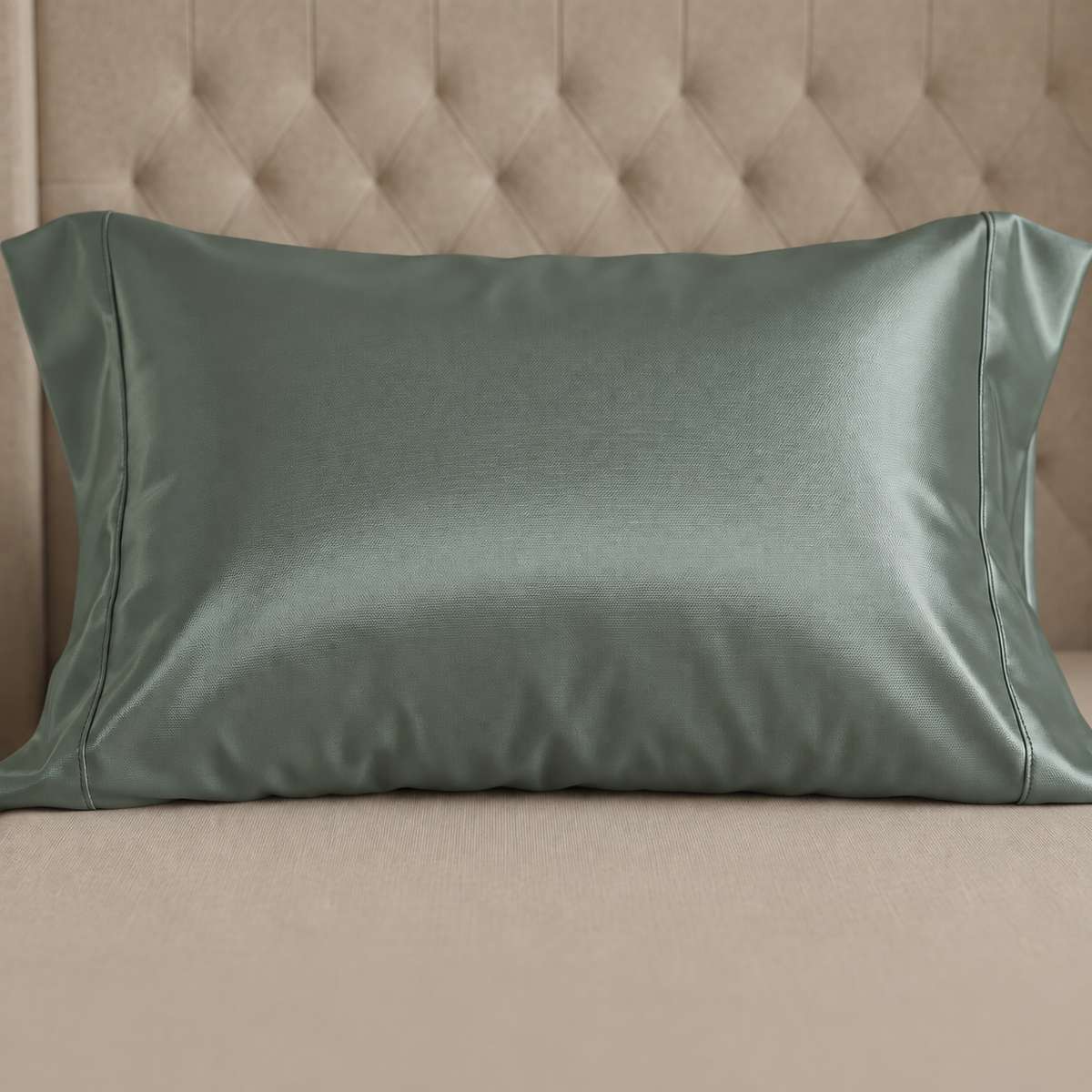 TAIE D’OREILLER 50 X 70 en Satin du Coton