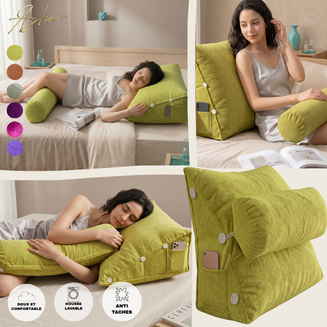 Coussin Dorsal Orthopédique de Lecture et Relaxation